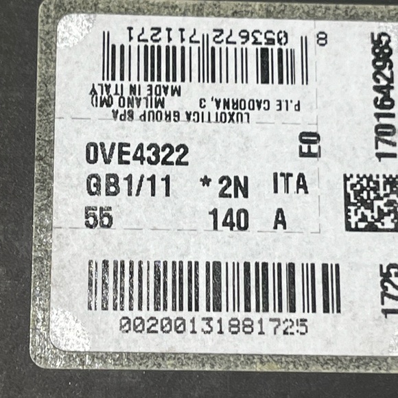 Versace never worn Medusa logo shield mirror sunglasses - unisex, grey/gold - Picture 10 of 16